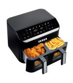 TESLA AirCook DualZone Q460 XXL - multifunkční duální digitální horkovzdušná fritéza