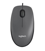 Logitech myš M90, optická, USB, 3 tlačítka, šedá, 1000dpi