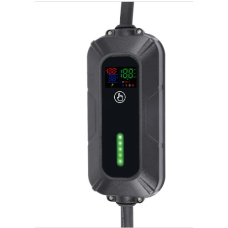 PLATINET přenosná nabíječka do automobilů, EV/PHEV AC TYP 2 11KW CEE 3F16A HOME LINE ČERNÁ s ADAPTÉREM SCHUCKO, 5m