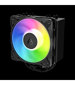 ARCTIC Freezer 36-S A-RGB (Black) (BULK) - Výkonný celočerný věžový chladič CPU s úchvatným podsvíce
