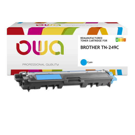 OWA Armor toner kompatibilní s Brother TN-249C, 4000st, modrá/cyan
