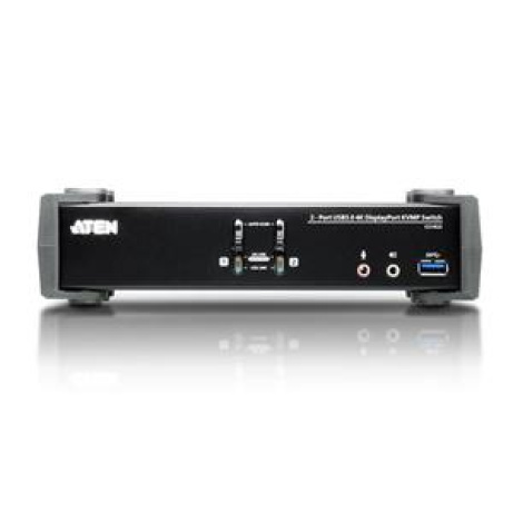 ATEN KVM switch CS-1922, 2-Port USB 3.0 4K DisplayPort  (4K,USB 3.1 Gen 1)