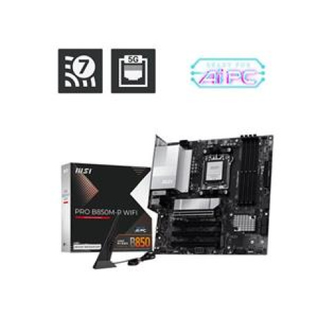 MSI PRO B850M-P WIFI/AM5/4x DDR5 UDIMM/mATX