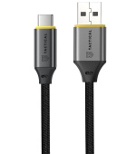 Tactical Fast Rope Aramid 2.0 Cable USB-A/USB-C 0.3m