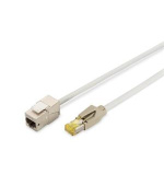 Digitus Consolidation-Point Cable, DRAKA UC900, HRS TM31 CAT 6A Keystone Module, 10 m, color grey