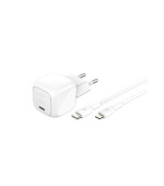Belkin BOOST CHARGE™ 30W USB-C Power Delivery PPS nástěnná nabíječka + 1m USB-C na lightning kabel, bílá