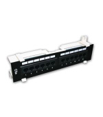 DATACOM Patch box UTP 12 port CAT5E DUAL BK