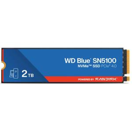 WD BLUE SSD NVMe 2TB WDS200T5B0E PCIe SN5100, Gen4, (R:7100, W:6700MB/s)
