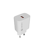 Universální nabíječka Natec RIBERA 18W, 1X USB-A, bílá