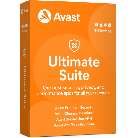 Renew AVAST Ultimate MD up to 10 connections 2Y