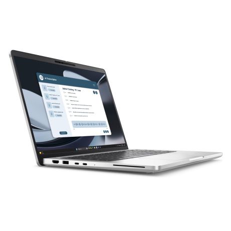 Dell Pro 14 Plus/PB14255/R5PRO-230/14"/WUXGA/16GB/512GB/AMD int/W11P/Silver/3R NBD