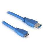 Delock USB 3.0 kabel A samec/ Micro samec délka 1m