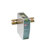 DIGITUS Průmyslový napájecí zdroj 48 V DC, 120 W AC-DC, kovové pouzdro, montáž na DIN lištu