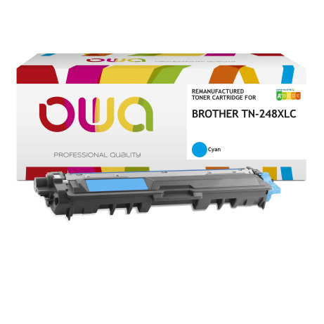 OWA Armor toner kompatibilní s Brother TN-248XL C, 2300st, modrá/cyan