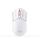 HP HyperX Pulsefire Haste 2/Herní/Optická/Pro praváky/26 000 DPI/USB+BT/Bílá