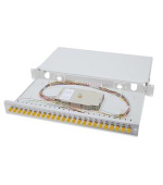 DIGITUS Professional Fiber Optic Splice Box, Equipped, ST, OS2