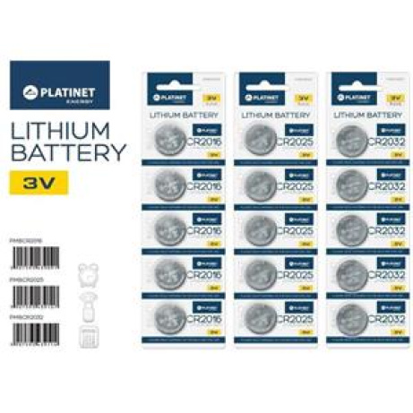 PLATINET baterie CR2032 BLISTER*5ks