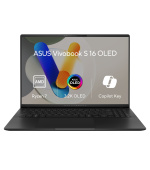 ASUS Vivobook S 16 OLED/M5606UA/R7-8845HS/16"/3200x2000/32GB/1TB SSD/AMD int/W11H/Black/2R