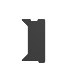 Boční deska stolu Genesis HOLM MODULAR 40 cm pravá