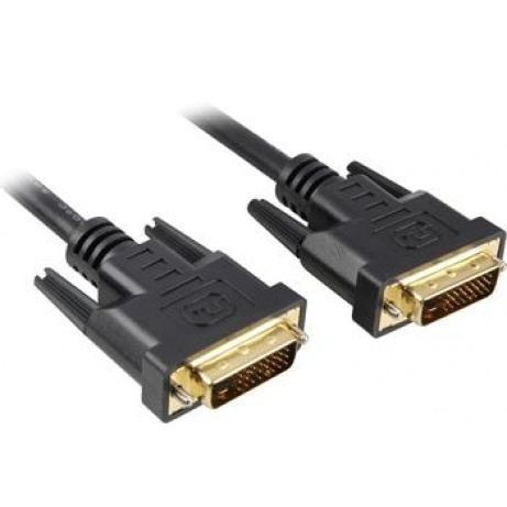 PremiumCord DVI-D propojovací kabel,dual-link,DVI(24+1),MM, 0.5m