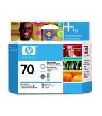 HP no 70 gloss enhancer a šedá tisk hlava, C9410A