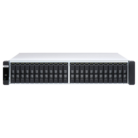 QNAP ES2486AFdc-2142IT-128G (all-flash NAS, duální řadič, 2x Xeon, 2x 64GB RAM, 24x 2,5" U.2/U.3)