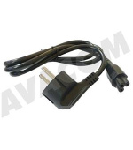 AVACOM Napájecí kabel pro notebookové zdroje trojpinový (trojlístek) 1,8m