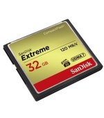 SanDisk CF 32 GB Extreme (120/85 MB/s, VPG20, UDMA7)