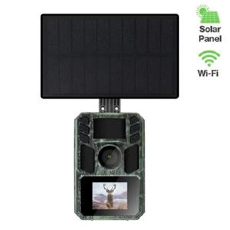 EVOLVEO StrongVision Solar WiFi, fotopast s Aplikací WiFi a solárním panelem