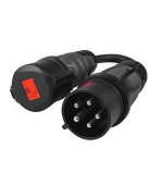 Green Cell Napájecí adaptér RED CEE 16A 400V 5P na RED CEE 32A 5P