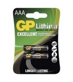 Lithiová baterie GP AAA - 2ks