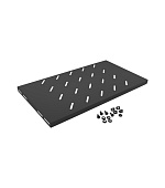 LANBERG 19" PEVNÁ POLICE 1U/486X270MM MAX. NOSNOST DO 120 KG ČERNÁ