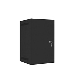 LANBERG RACKOVÁ SKŘÍŇ 10" PRO MONTÁŽ NA STĚNU 9U/280X310 PRO VLASTNÍ MONTÁŽ S KOVOVÝMI DVEŘMI ČERNÁ