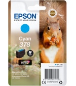 Epson Singlepack Cyan 378 Claria Photo HD Ink