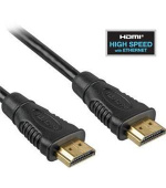 PremiumCord HDMI High Speed + Ethernet kabel, zlacené konektory, 3m