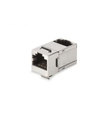 DIGITUS Professional CAT 6A Class EA Modular Coupler, shielded, angled