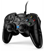 Genius GX Gaming GX-17UV, Gamepad, drátový, vibrační, pro PC a PS3, USB, černý