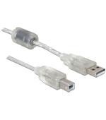 Delock kabel USB 2.0 typ A samec > USB 2.0 typ B samec 0,5m