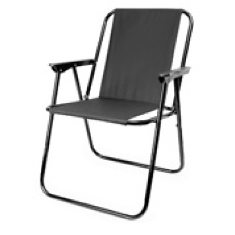 PLATINET KEMPINGOVÁ SKLÁDACÍ ŽIDLE 52*44*75 cm ČERNÁ