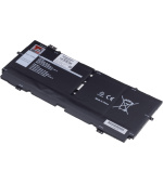 Baterie T6 Power Dell XPS 13 7390 2in1, 6700mAh, 51Wh, 4cell, Li-pol