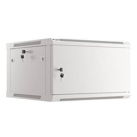 LANBERG RACKOVÁ SKŘÍŇ 19" PRO MONTÁŽ NA STĚNU 6U/600X600 PRO VLASTNÍ MONTÁŽ S KOVOVÝMI DVEŘMI ŠEDÁ