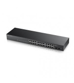 Zyxel GS1900-24, 24-port GbE L2 Smart Switch, rackmount, fanless