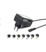 GEMBIRD Univerzální AC-DC adaptér EG-MC-008, 12W, 7 konektorů
