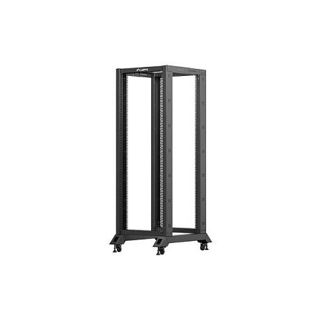 LANBERG OTEVŘENÝ RACK 32U 600X800 ČERNÝ V2