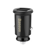 Baseus CCALL-ML01 Grain Nabíječka do Auta 15.5W 2x USB Black