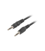 LANBERG Minijack 3.5mm M / M 3 PIN kabel 2m, černý