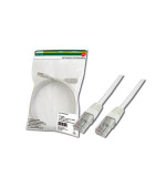Digitus Patch Cable, UTP, CAT 5e, AWG 26/7, měď, bílý 5m