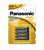 Panasonic LR03 Alkaline Power (alkalická; AAA; 1,5V; BL4) 4ks - Blister