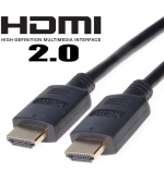 PremiumCord HDMI 2.0 High Speed + Ethernet kabel, zlacené konektory, 3m