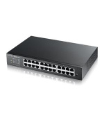 Zyxel GS1900-24Ev3, 24-port Desktop Gigabit Web Smart switch: 24x Gigabit metal, IPv6, 802.3az (Green)